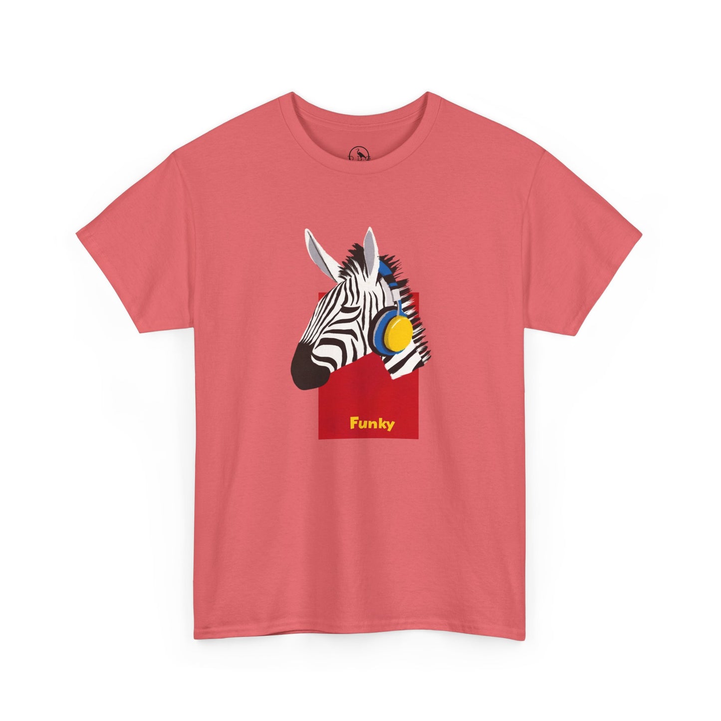 Funky Zebra Unisex Heavy Cotton Tee