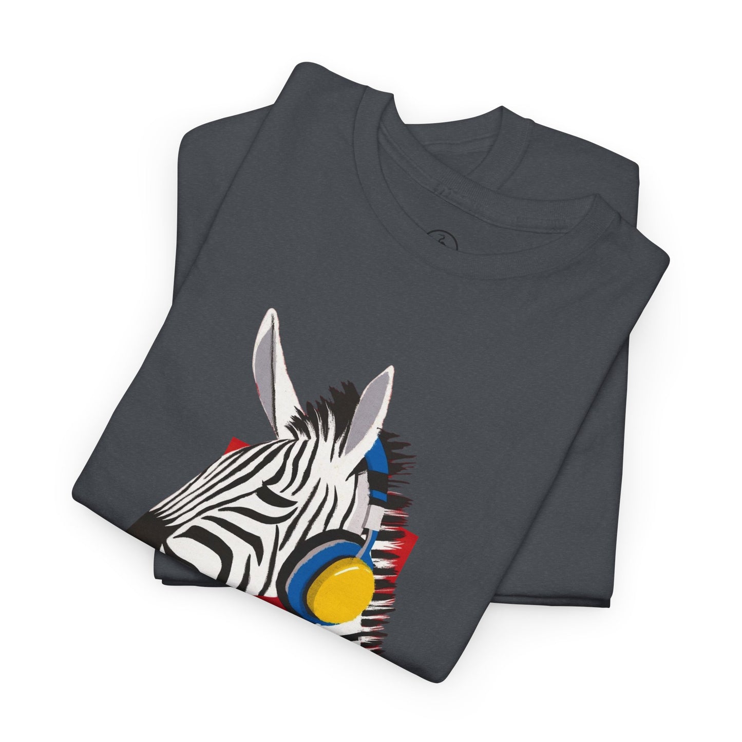 Funky Zebra Unisex Heavy Cotton Tee