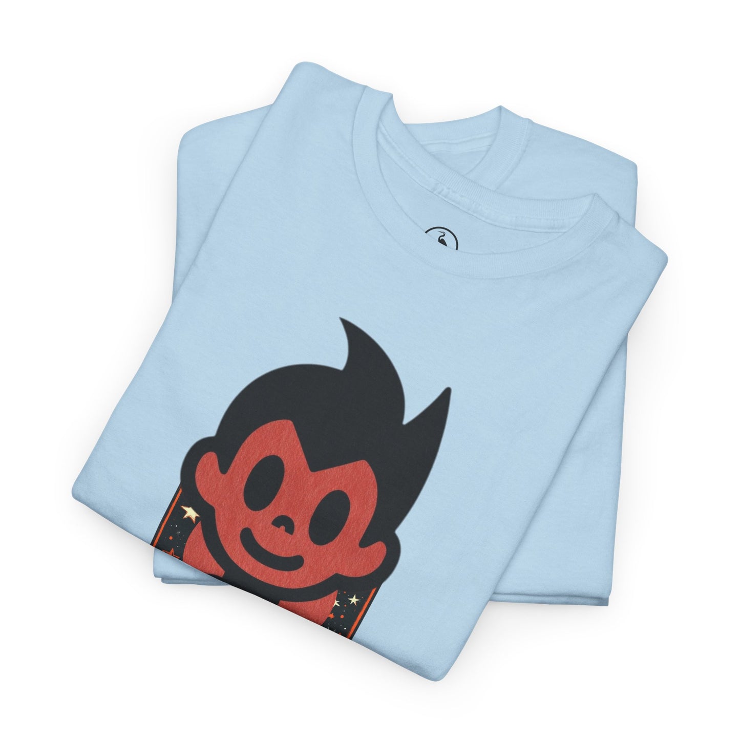 Atomic Boy Unisex Heavy Cotton Tee - Retro Cartoon Graphic T-Shirt