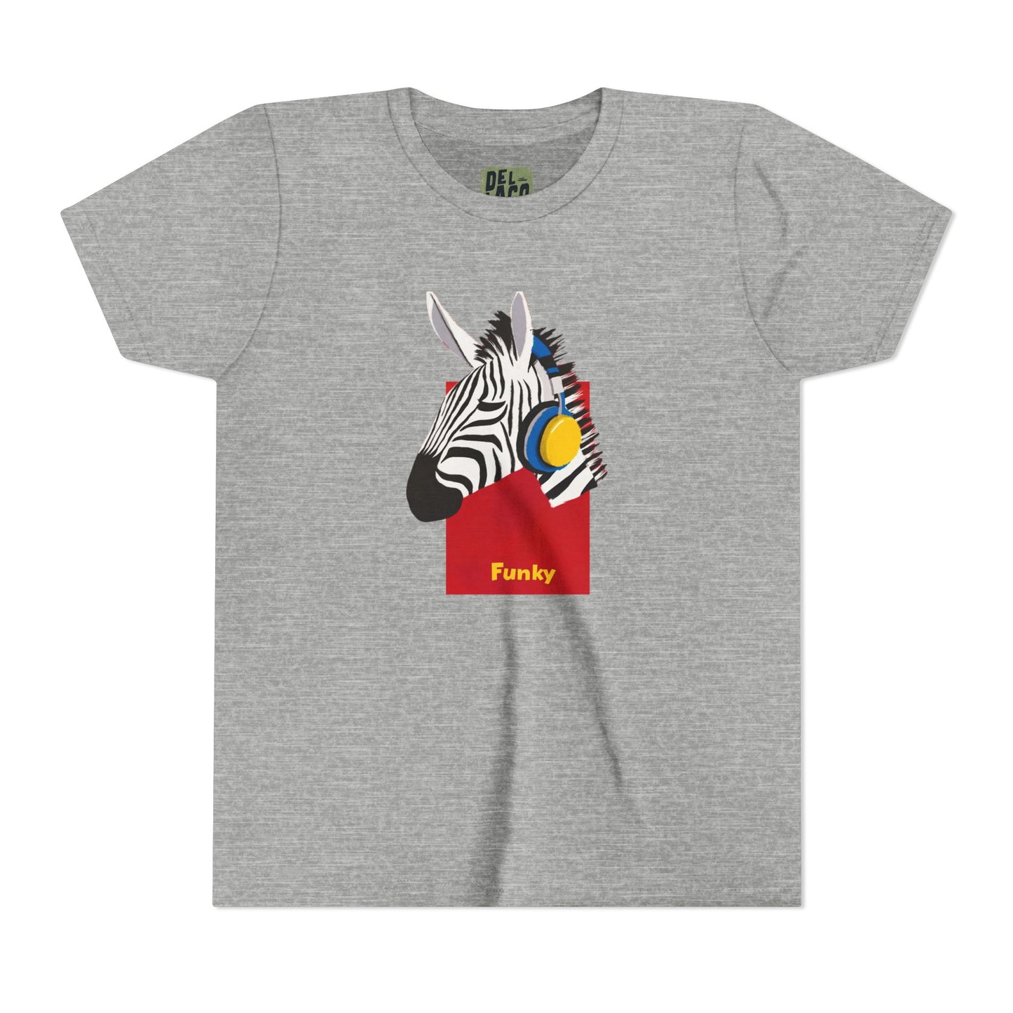 Funky Zebra Youth T-Shirt  image 9