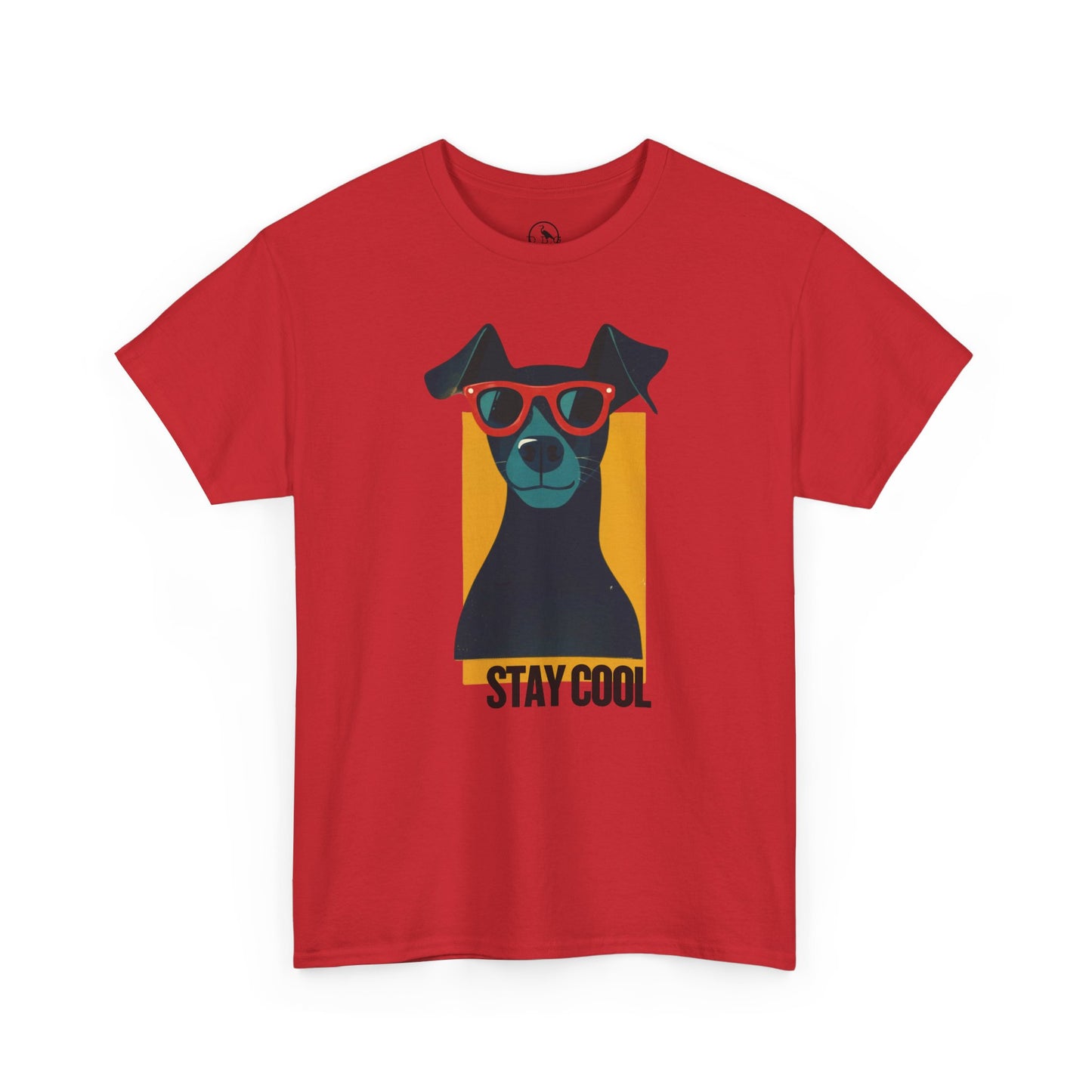 Stay Cool Dog Unisex Heavy Cotton Tee - Fun & Stylish Pet Lover Shirt
