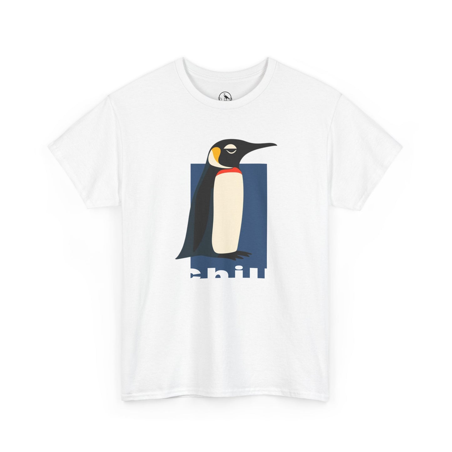 "Chill" Penguin Cotton Tee