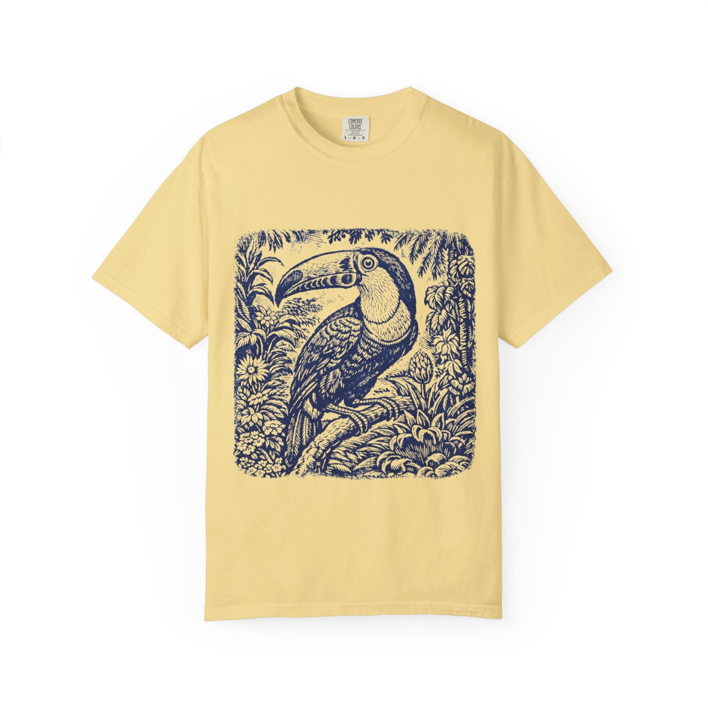 Vintage Botanical Bird Tee
