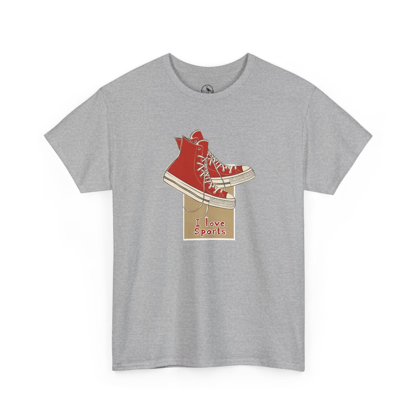 I Love Sports Graphic Tee for Active Lifestyle