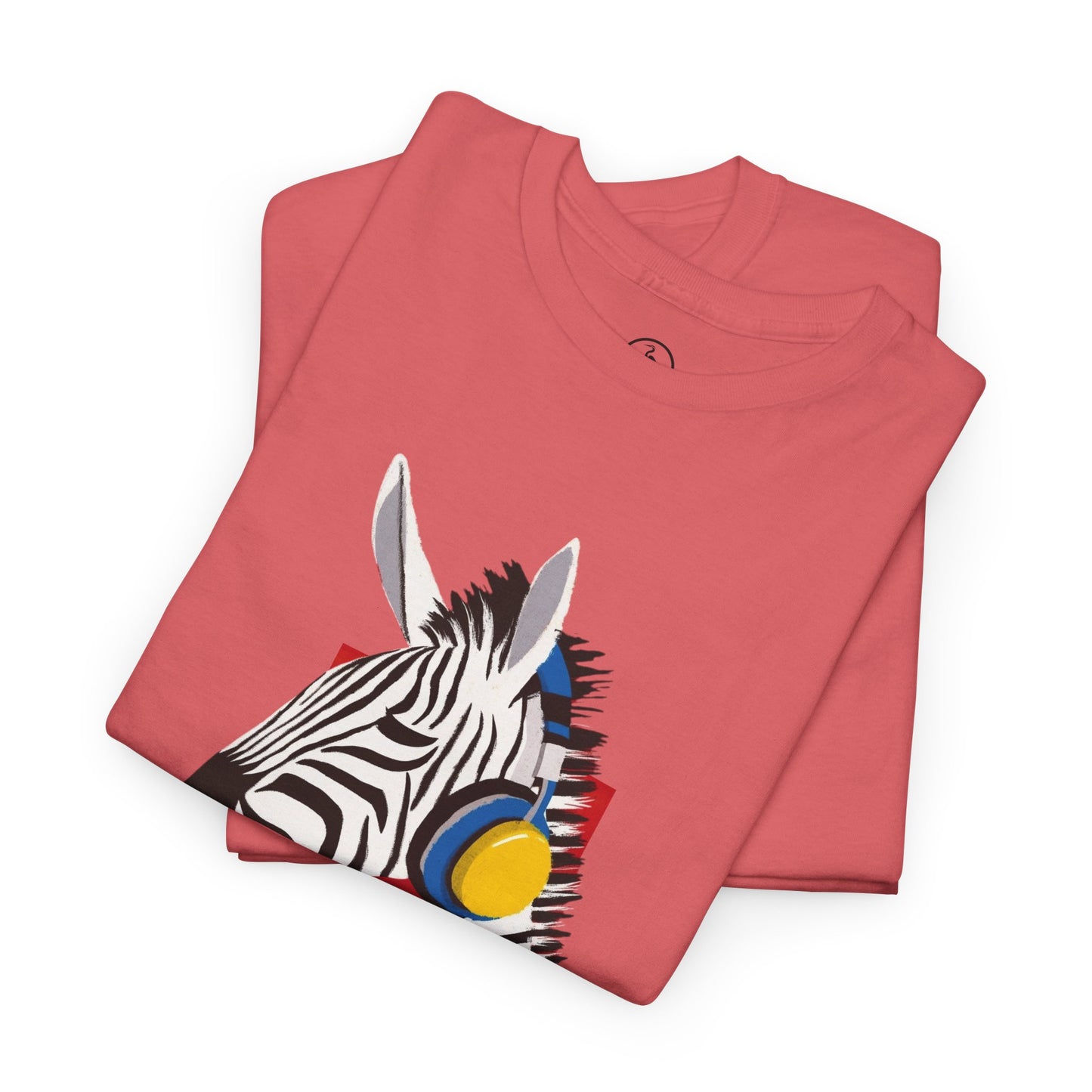 Funky Zebra Unisex Heavy Cotton Tee