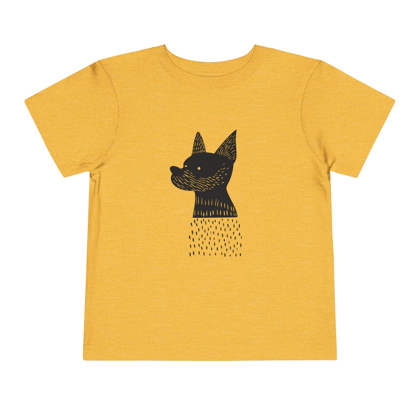 Whimsical Dog Print Toddler Tee image 0