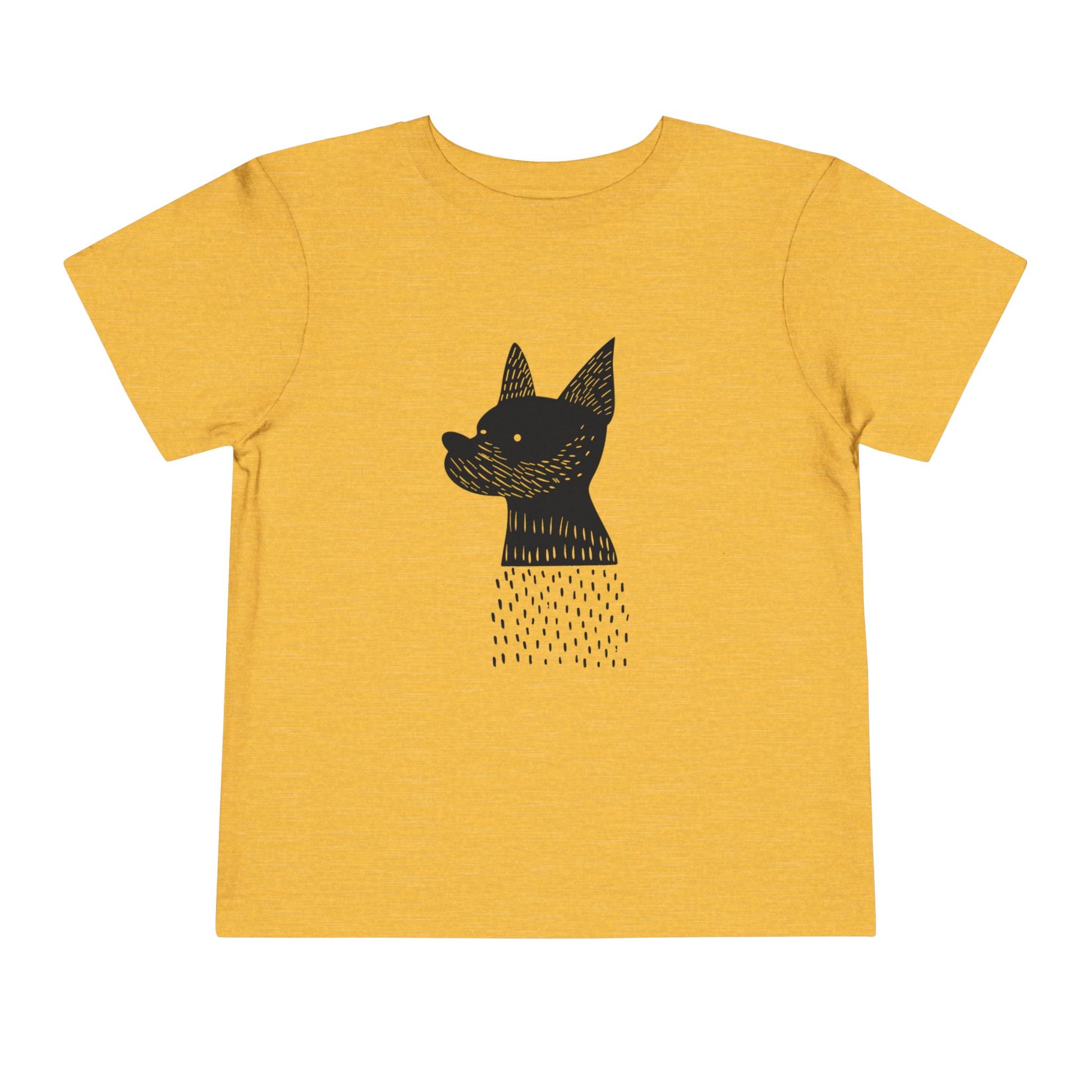 Whimsical Dog Print Toddler Tee image 0