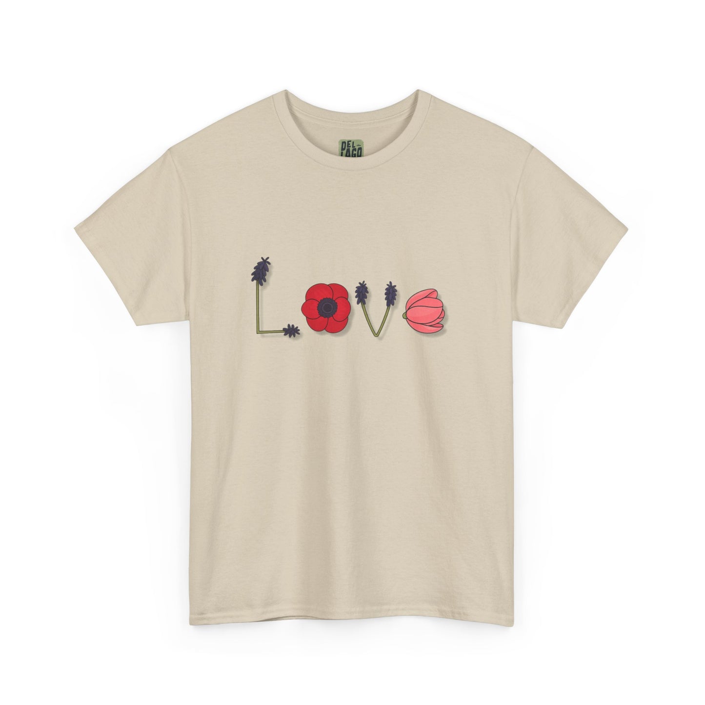 Romantic Floral Love Tee