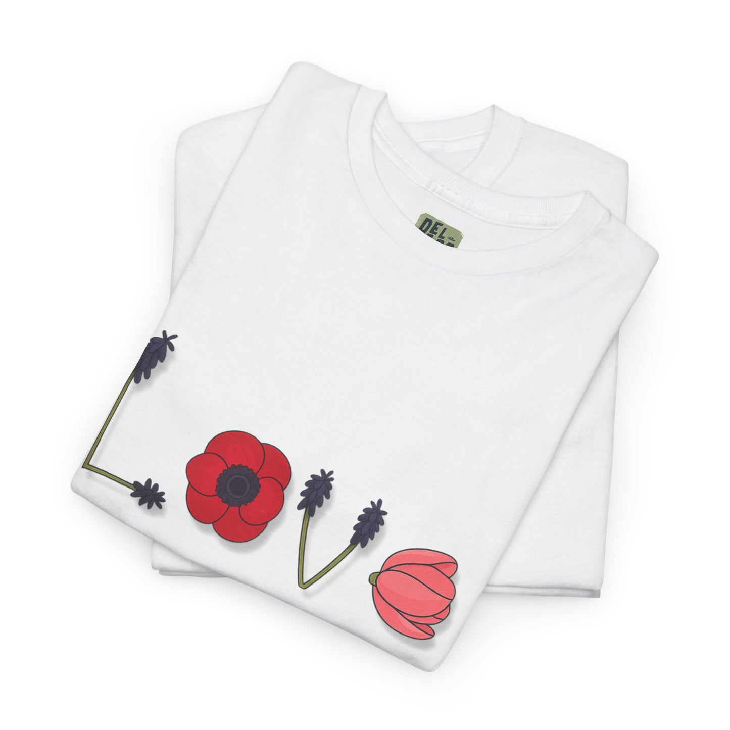 Romantic Floral Love Tee