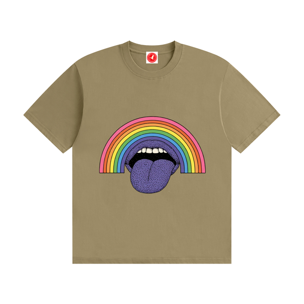 Good Vibes Seamless Cotton T-Shirt