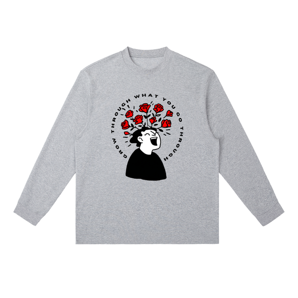 Grow Through Long Sleeve Tee