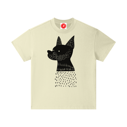 Abstract Dog Graphic