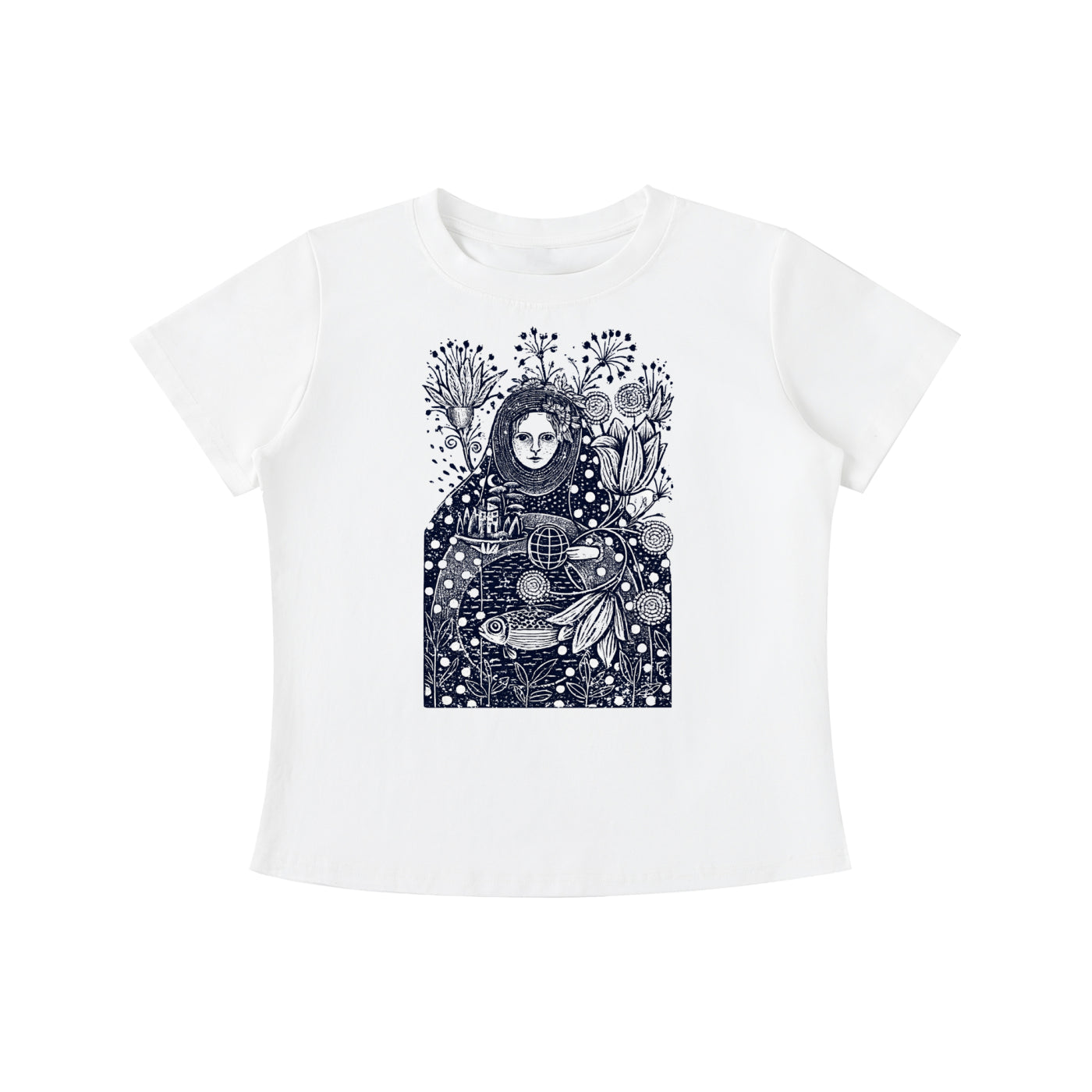 Celestial Garden Portrait Graphic Tee