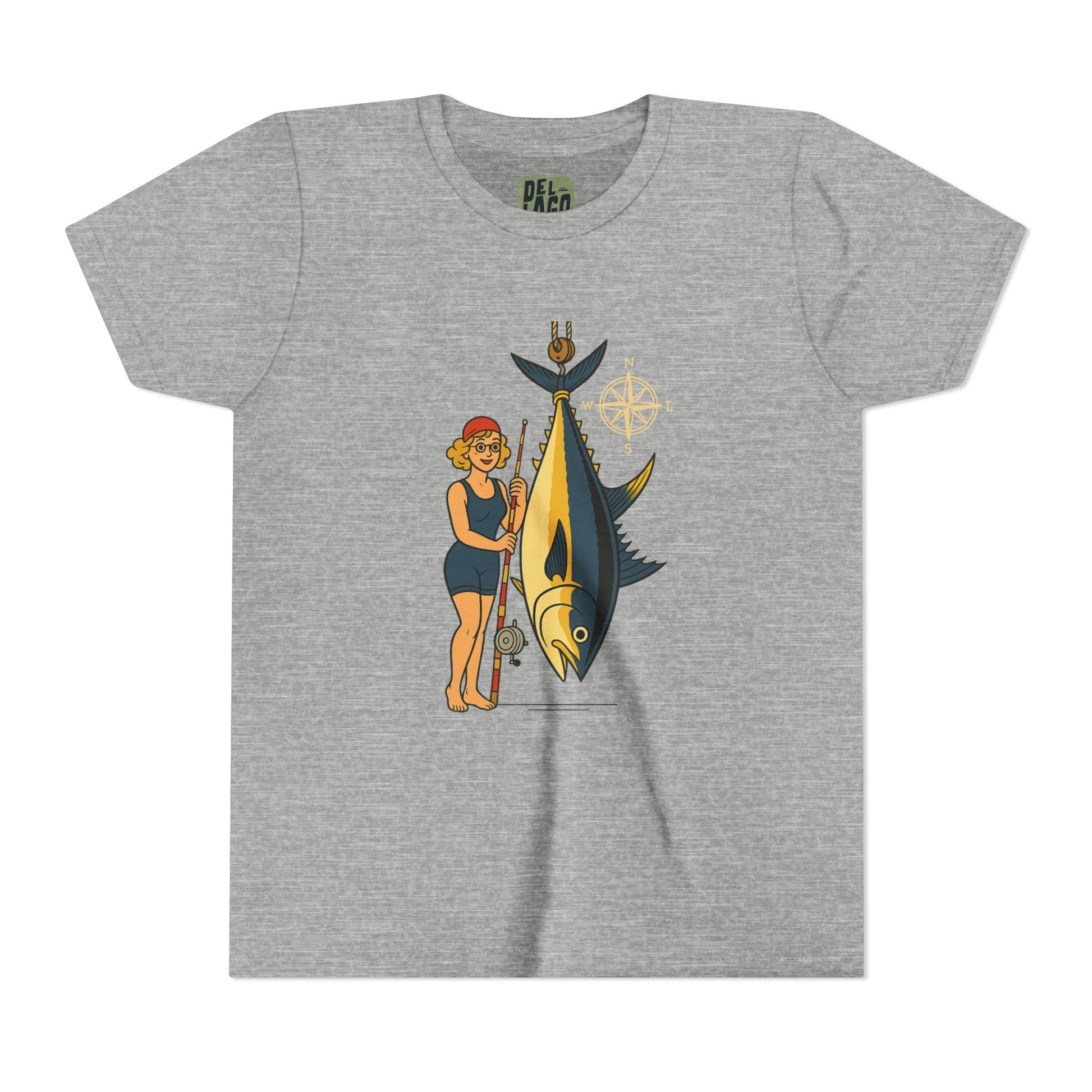 Vintage Fishing Girl  image 0