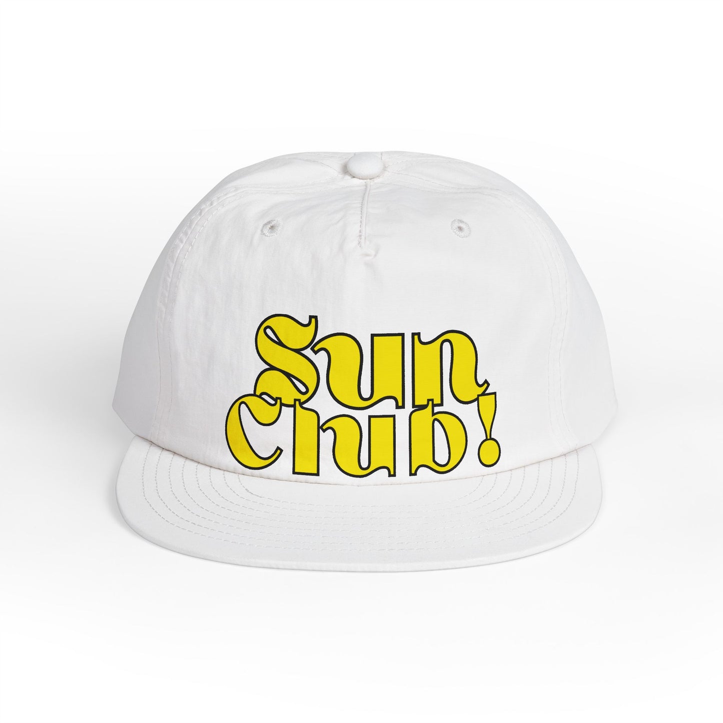 Sun Club Retro Surf Cap | Del Lago Greenwich Flat Brim Hat