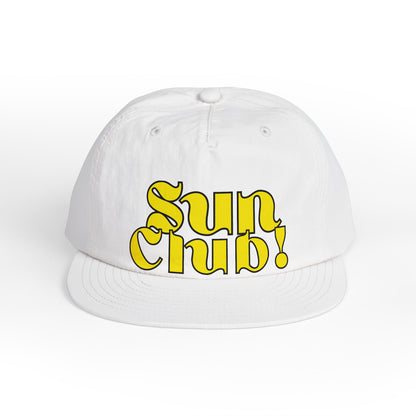 Sun Club Retro Surf Cap | Del Lago Greenwich Flat Brim Hat
