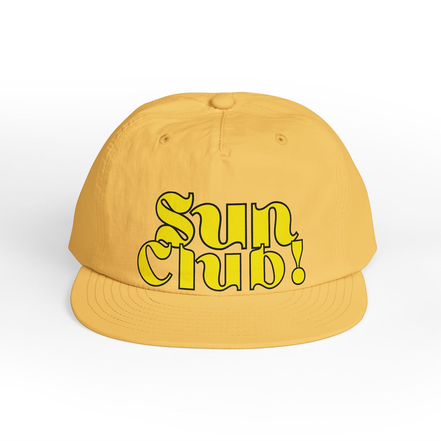 Sun Club Retro Surf Cap | Del Lago Greenwich Flat Brim Hat