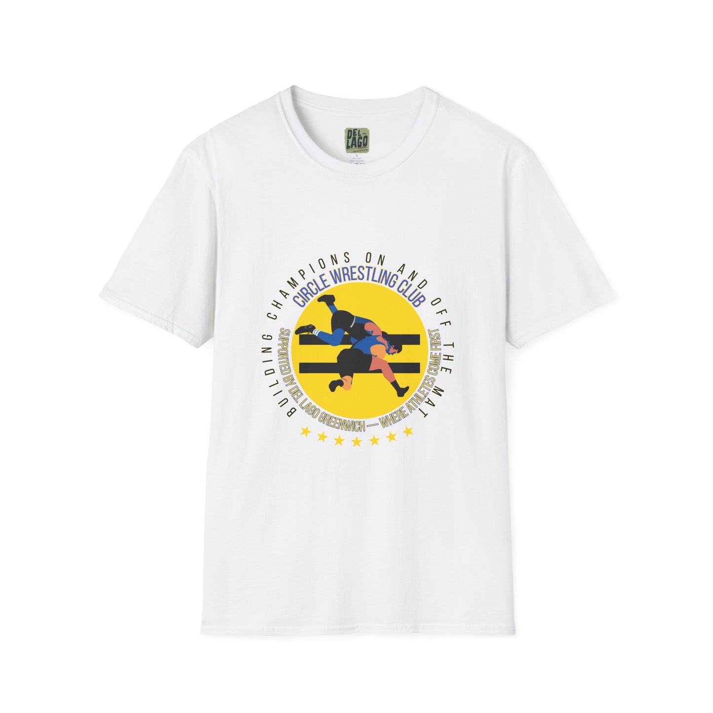 Wrestling Champion Graphic T-Shirt – Retro Singlet Wrestling Design