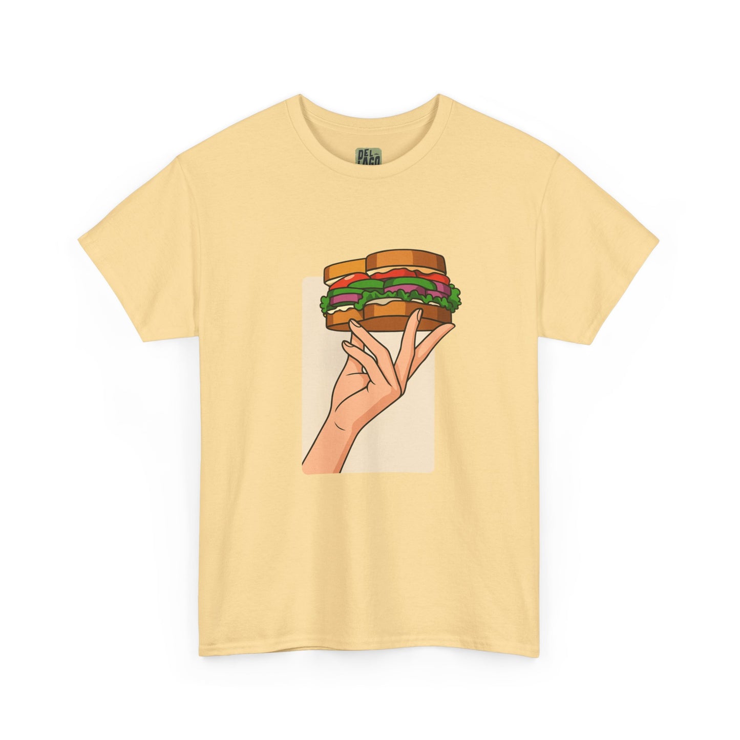 Hand-Illustrated Burger Tee image 5