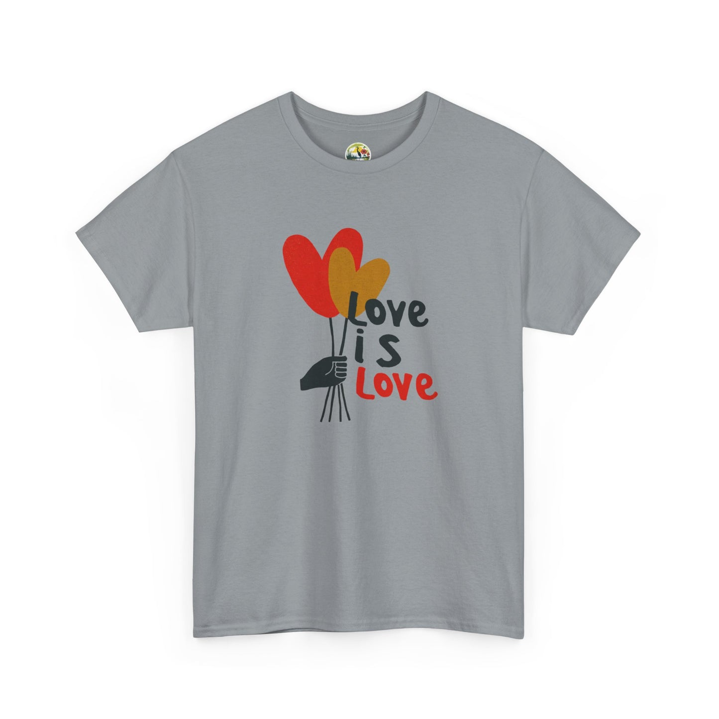 "Love is Love" Cotton T-Shirt  image 9