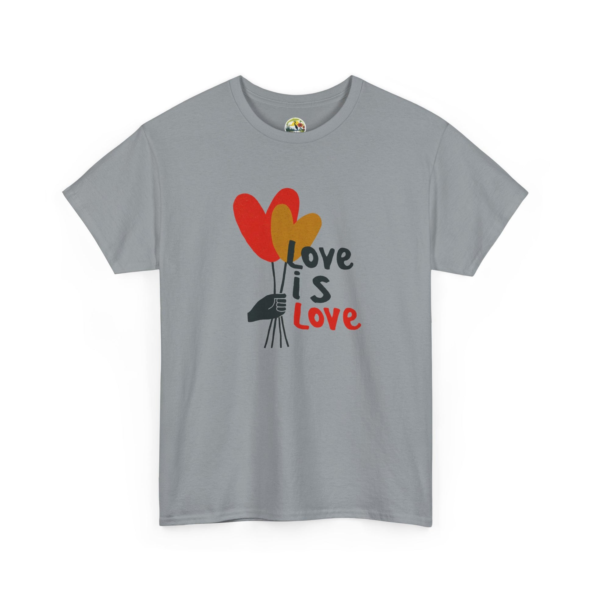 "Love is Love" Cotton T-Shirt  image 9