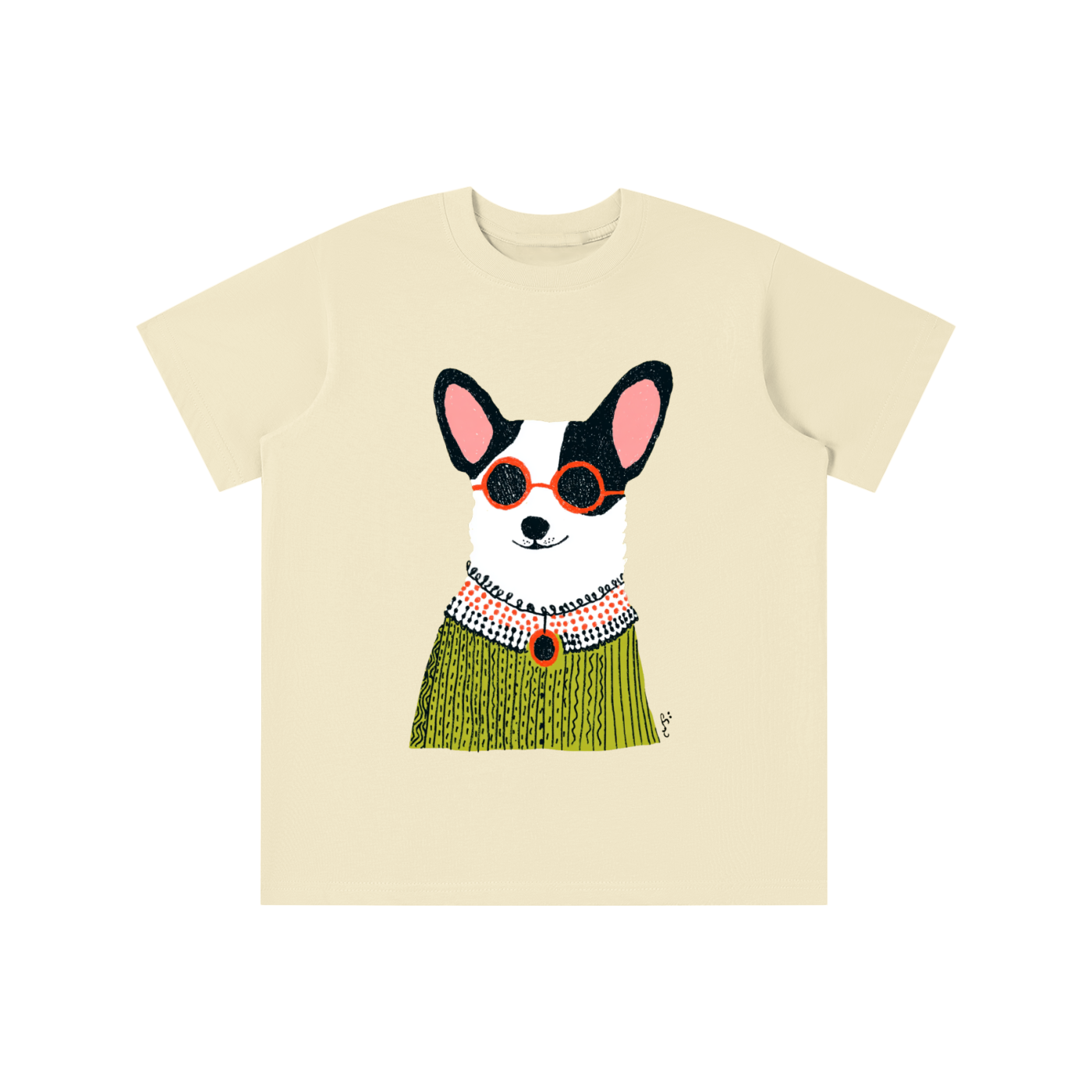 Cool Pup graphic t-shirt featuring illustrated dog artwork inspired by pet lovers and playful design.