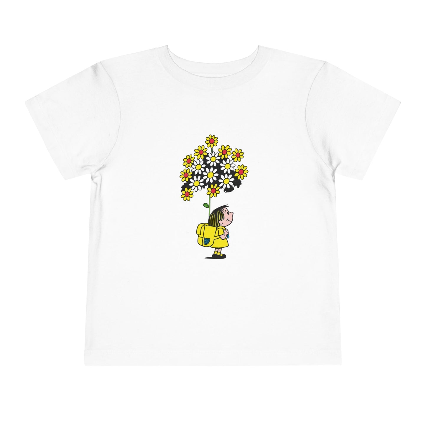 “Backpack Bouquet” Toddler Tee image 2