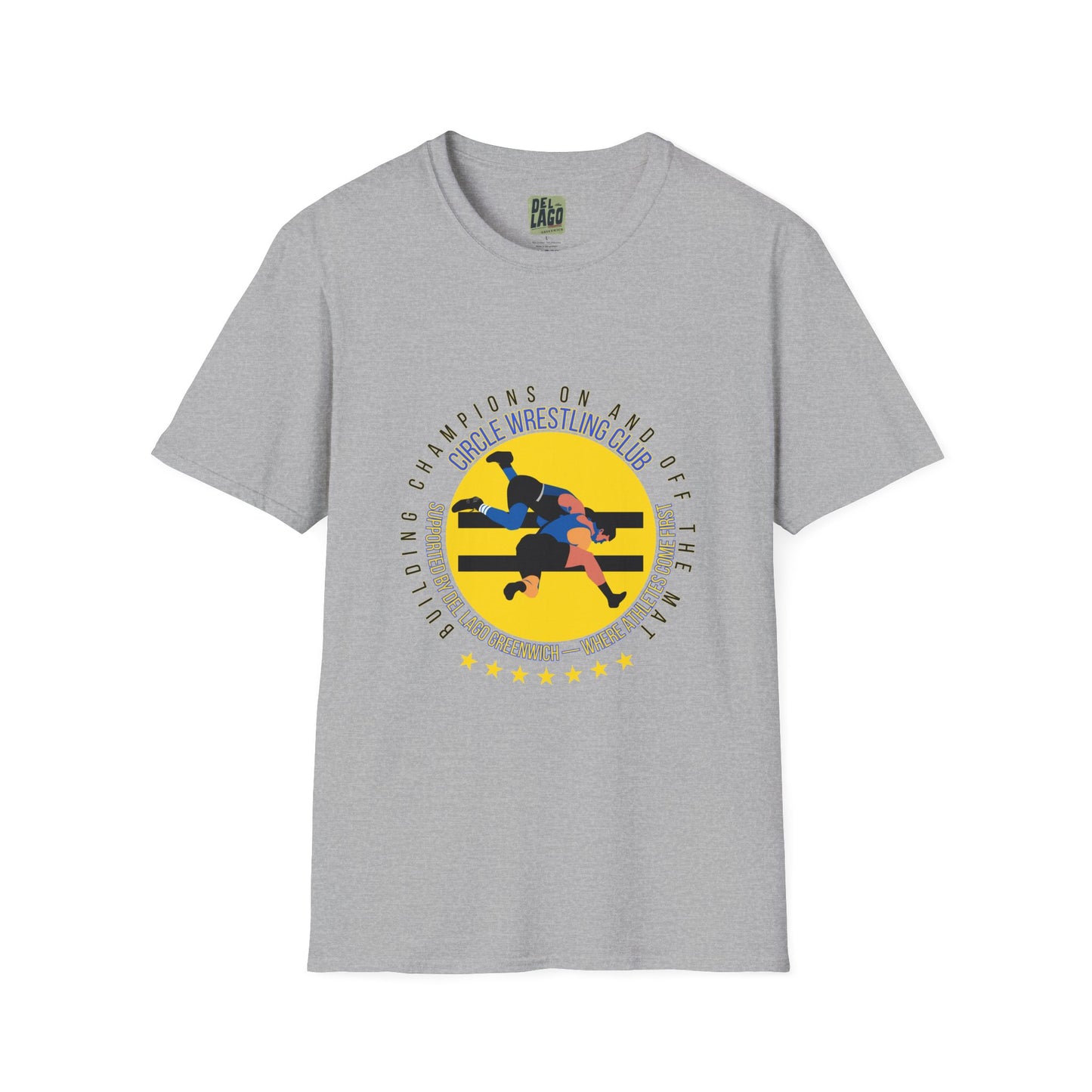 Wrestling Champion Graphic T-Shirt – Retro Singlet Wrestling Design