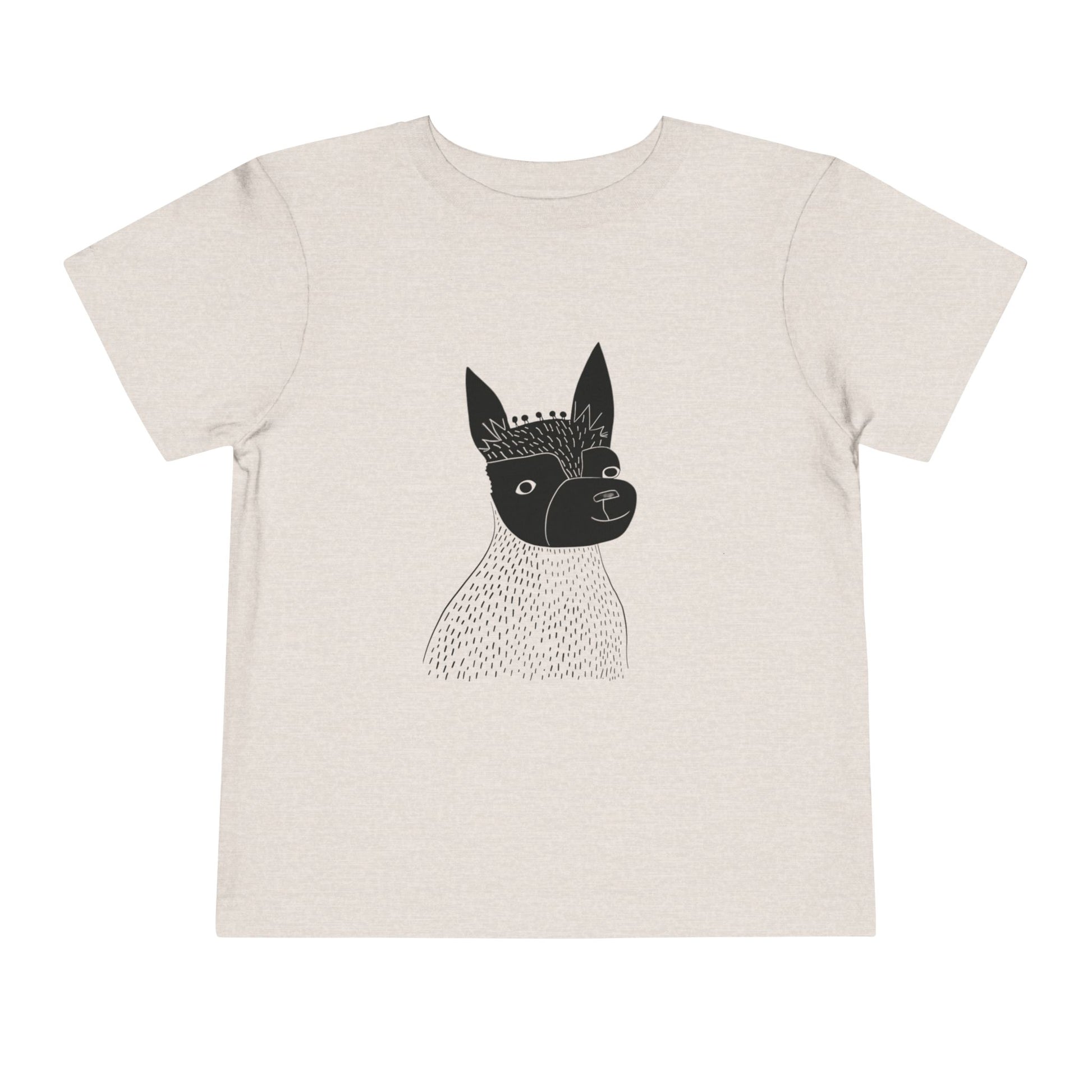 Toddler Dog Illustration Tee image 3