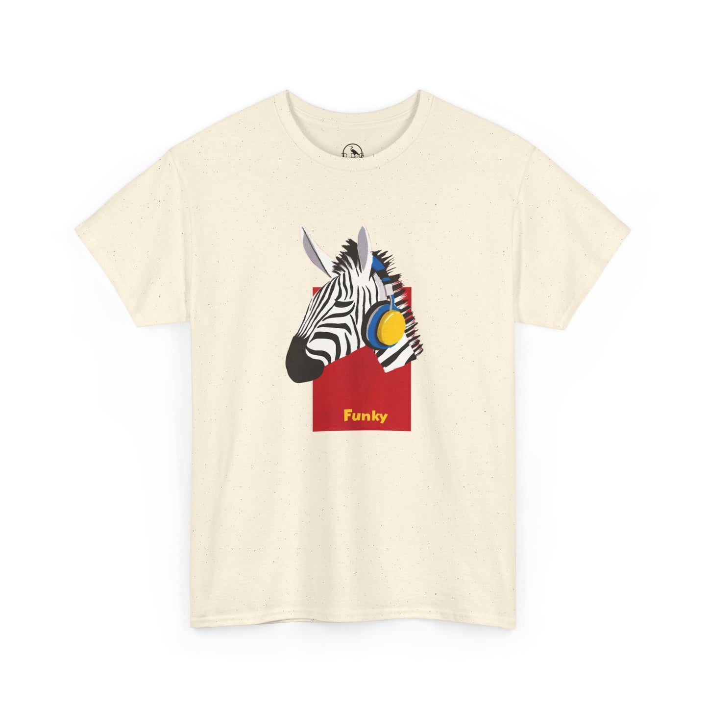 Funky Zebra Unisex Heavy Cotton Tee