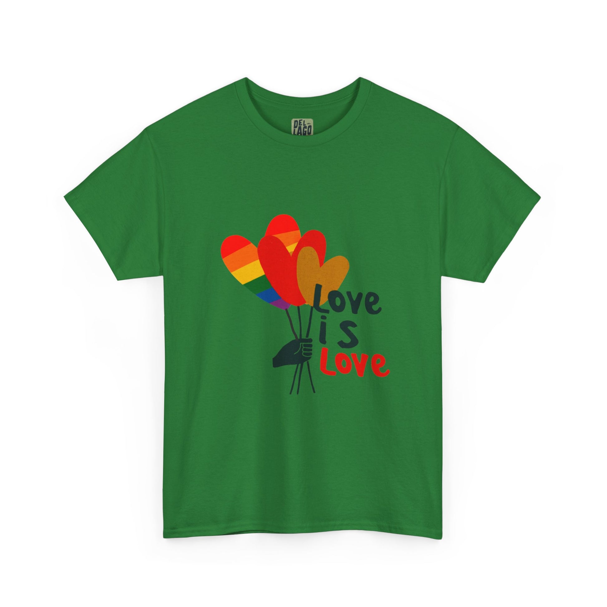 "Love is Love" Heart Balloon T-Shirt – Celebrate Pride & Unity image 10