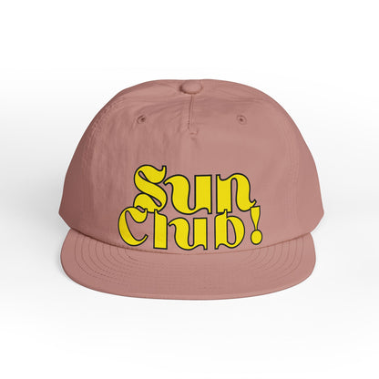 Sun Club Retro Surf Cap | Del Lago Greenwich Flat Brim Hat