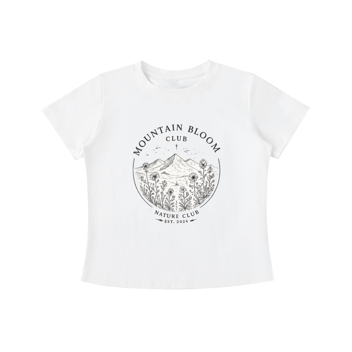 Mountain Bloom Club Tee