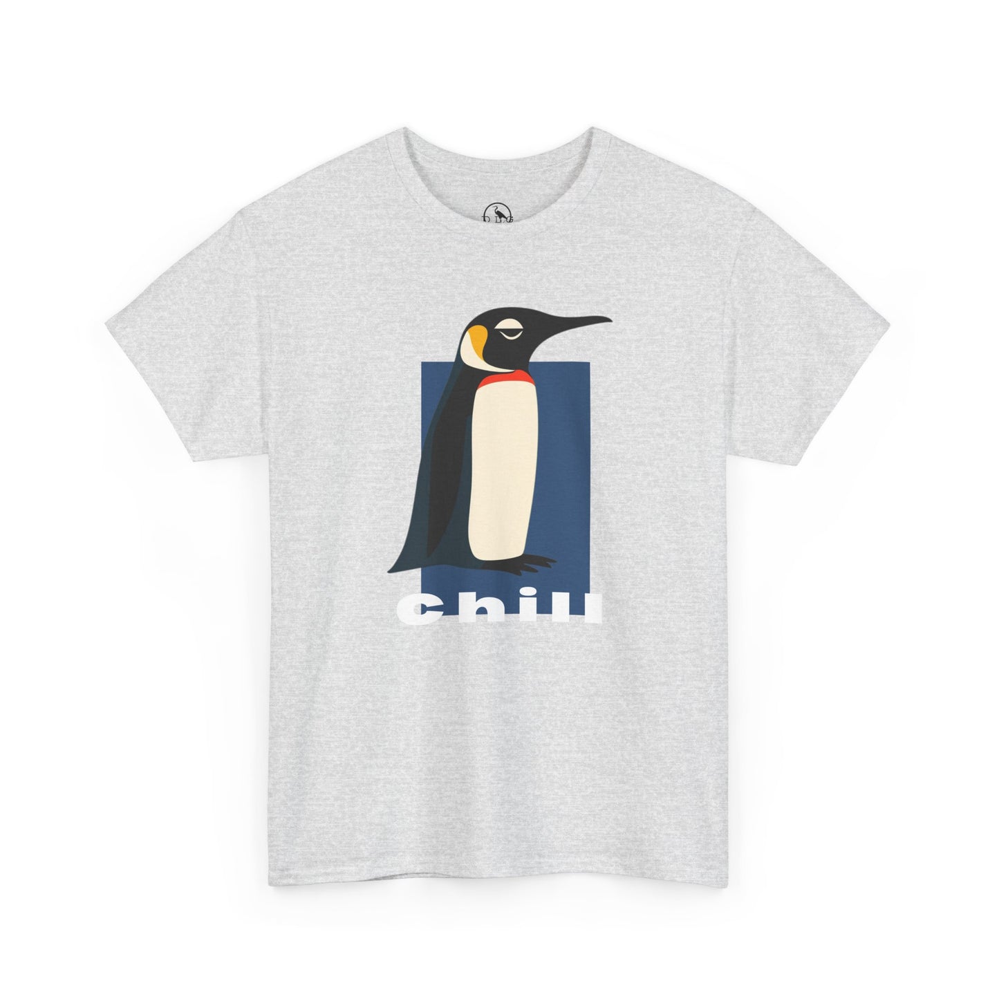 "Chill" Penguin Cotton Tee