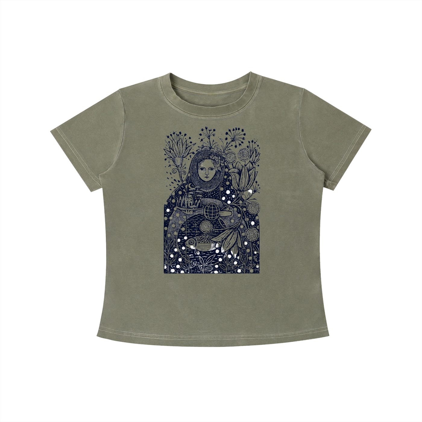 Celestial Garden Portrait Graphic Tee