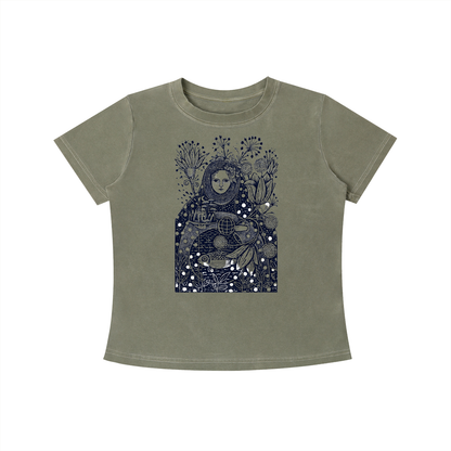 Celestial Garden Portrait Graphic Tee