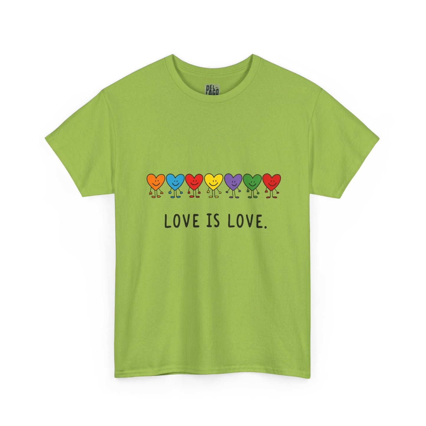 "Love is Love" Unisex Cotton Tee image 10