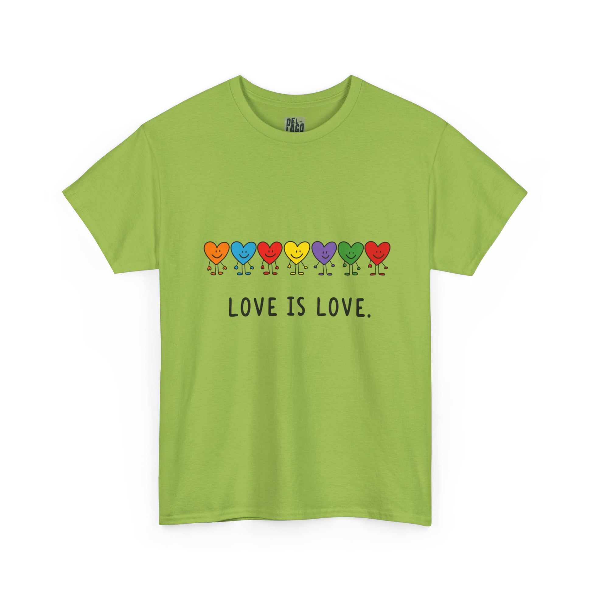"Love is Love" Unisex Cotton Tee image 10