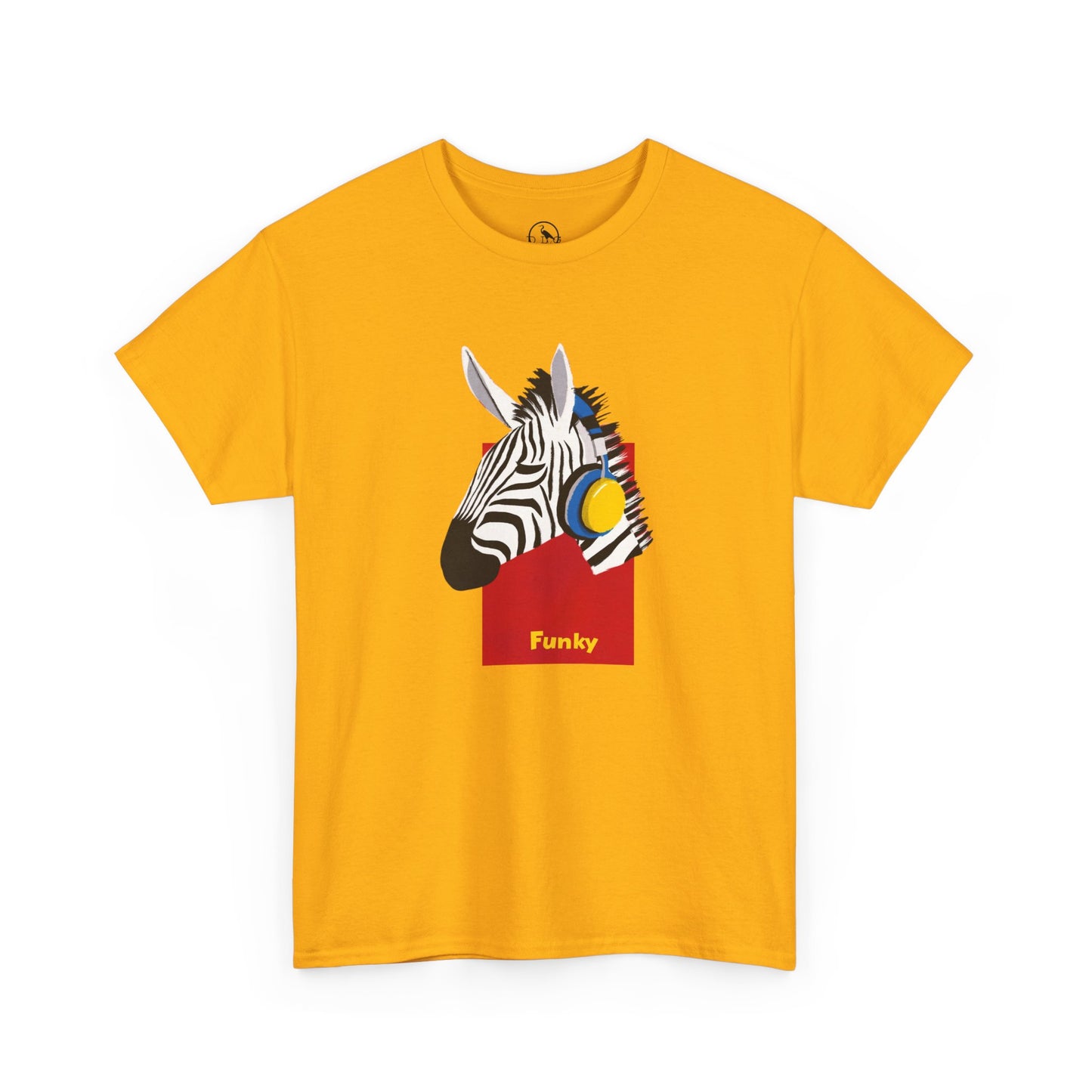 Funky Zebra Unisex Heavy Cotton Tee