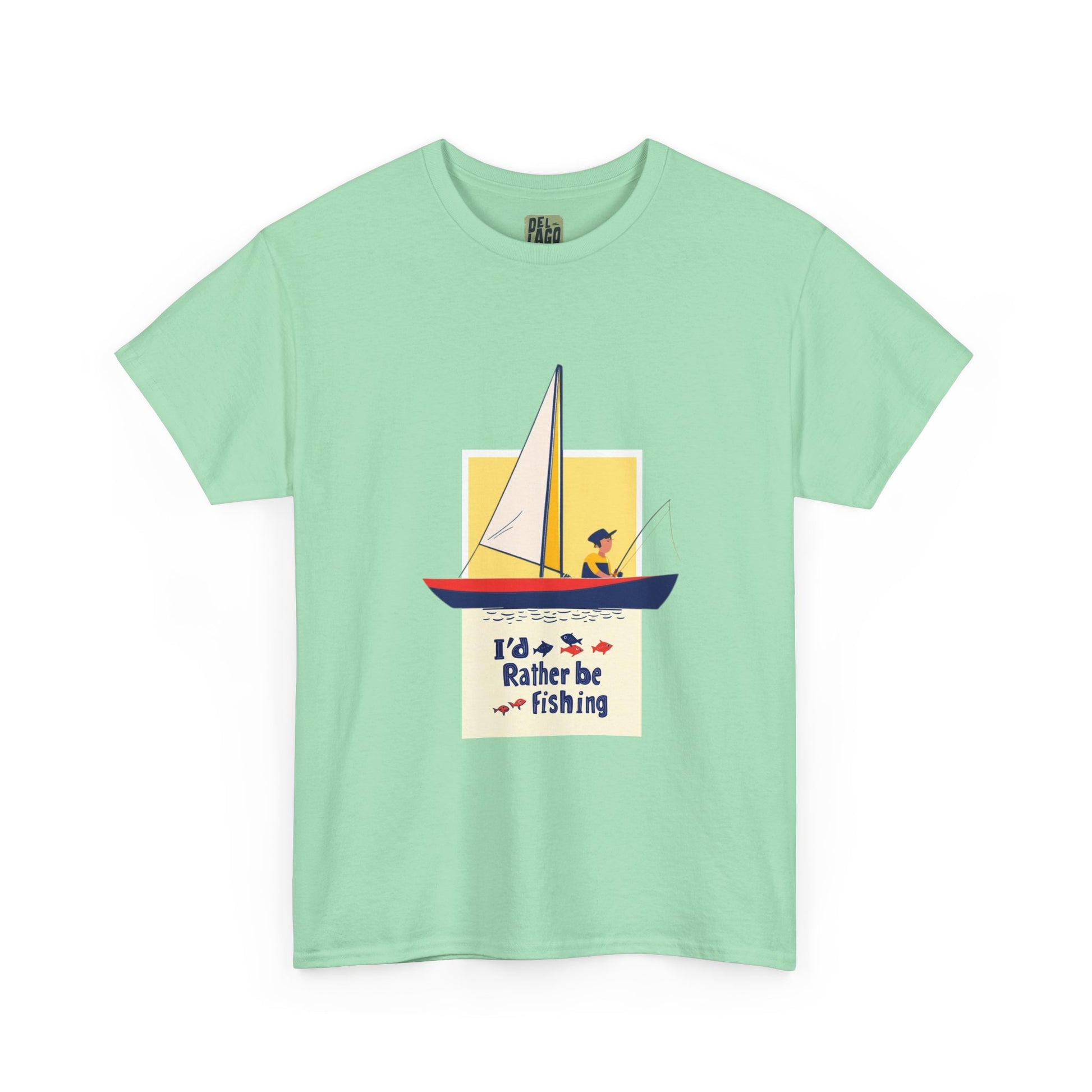 "I'd Rather Be Fishing" Unisex Cotton Tee - Perfect for Outdoors Enthusiasts image 12