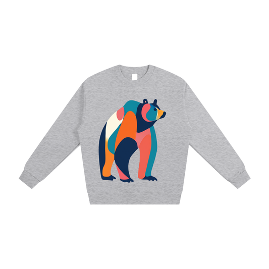 Colorblock Bear Heavyweight Sweatshirt