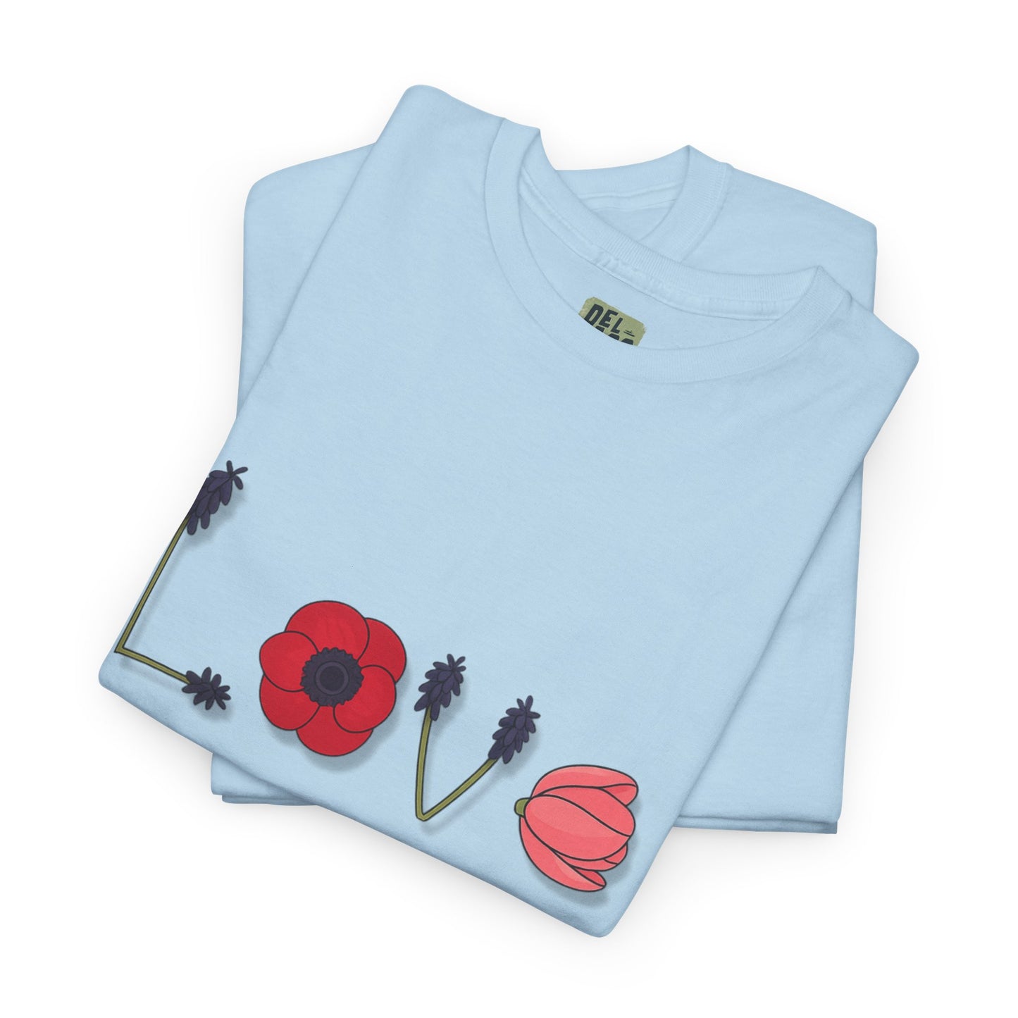 Romantic Floral Love Tee