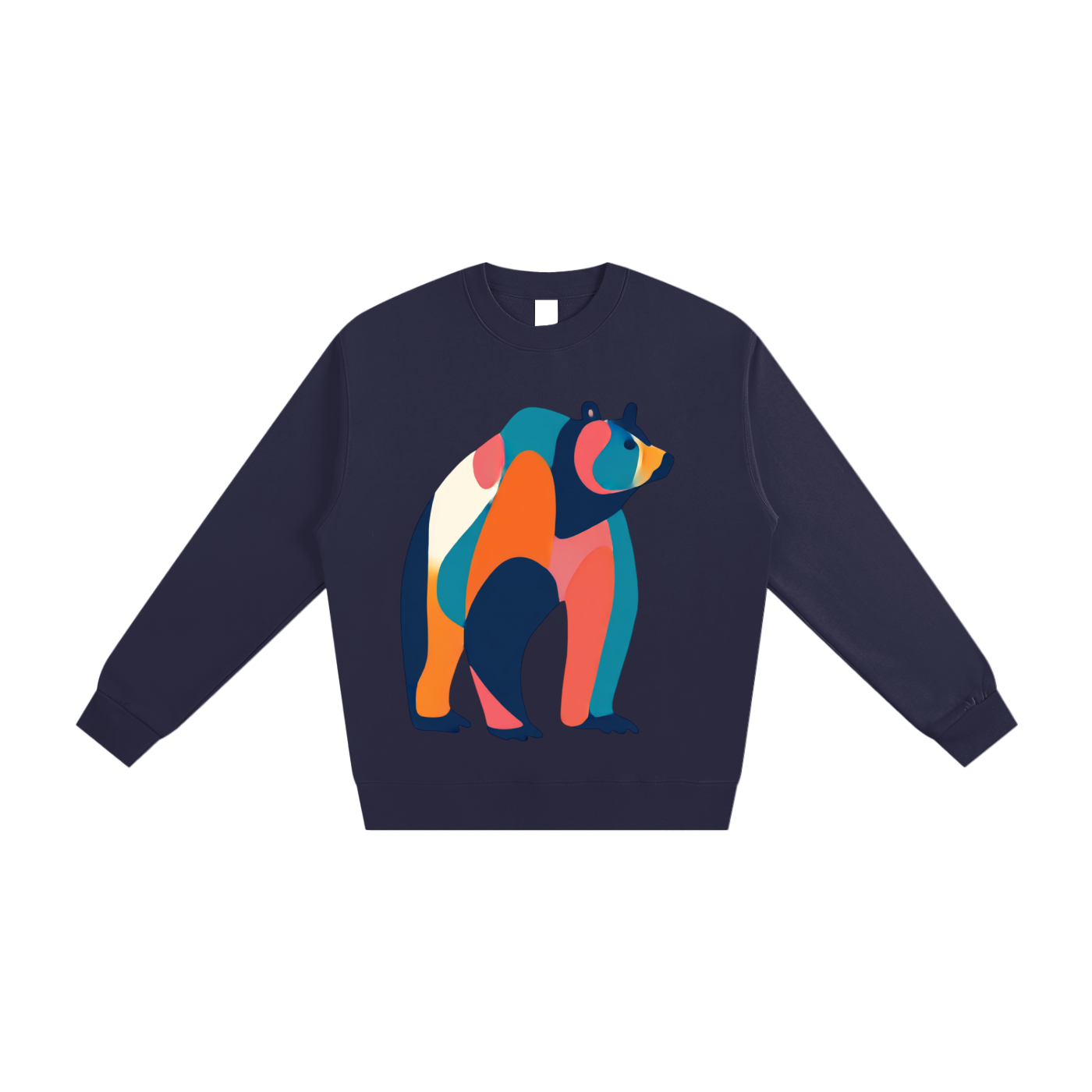 Colorblock Bear Heavyweight Sweatshirt