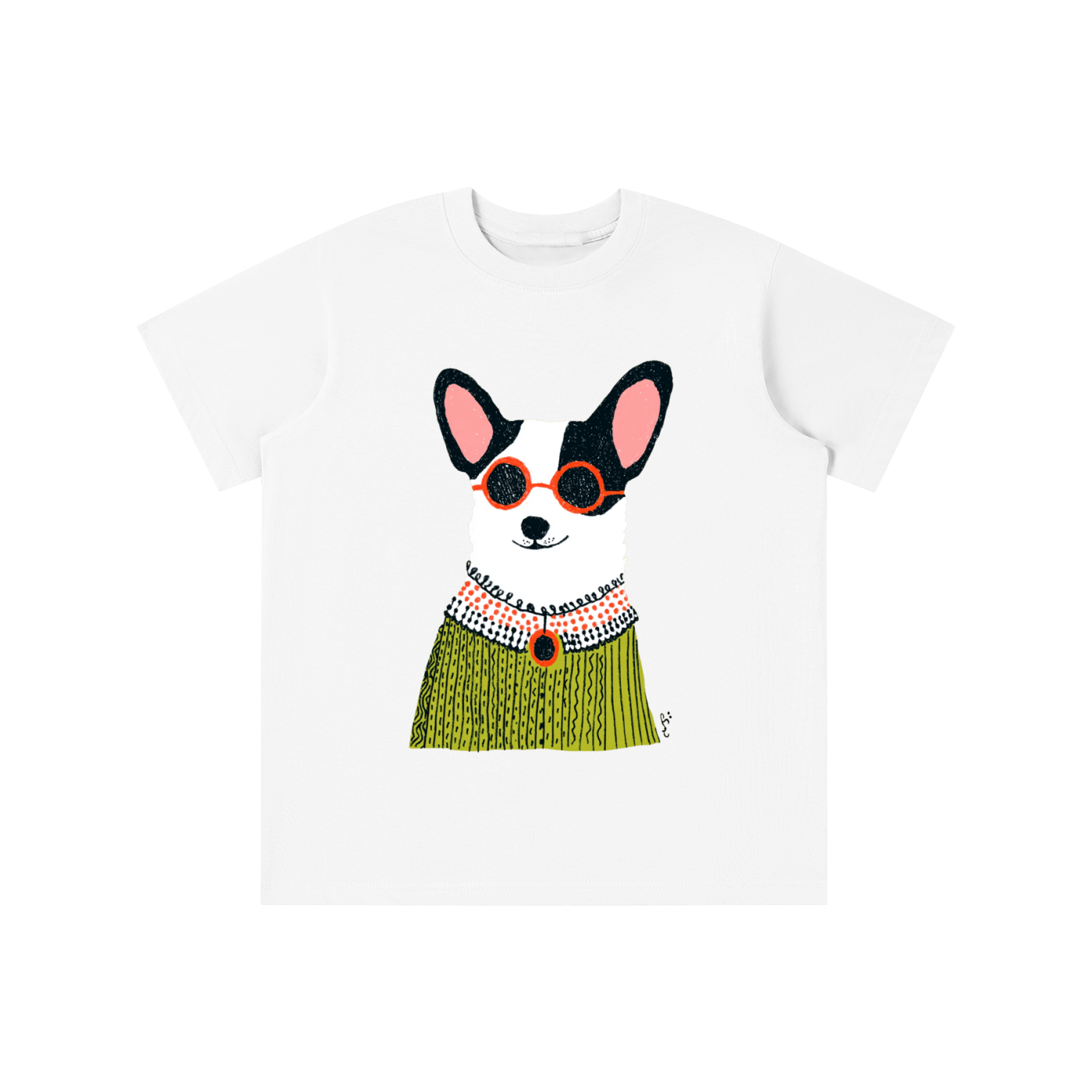 Cool Pup graphic t-shirt featuring illustrated dog artwork inspired by pet lovers and playful design.