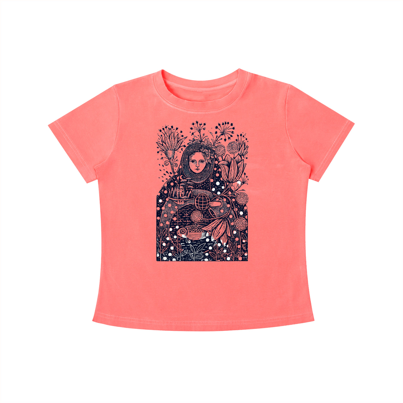 Celestial Garden Portrait Graphic Tee