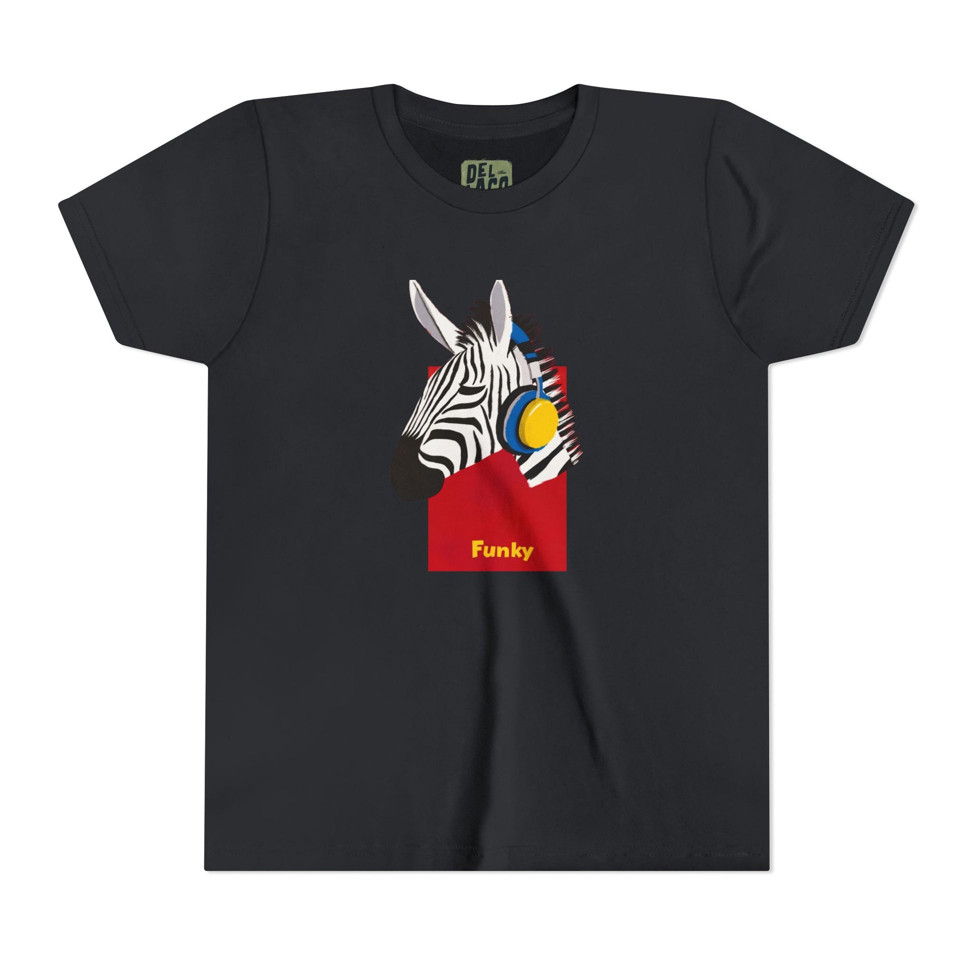 Funky Zebra Youth T-Shirt  image 5
