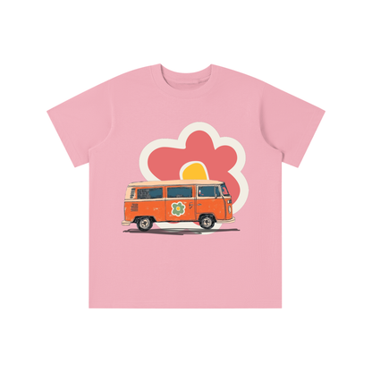 Retro Flower Van