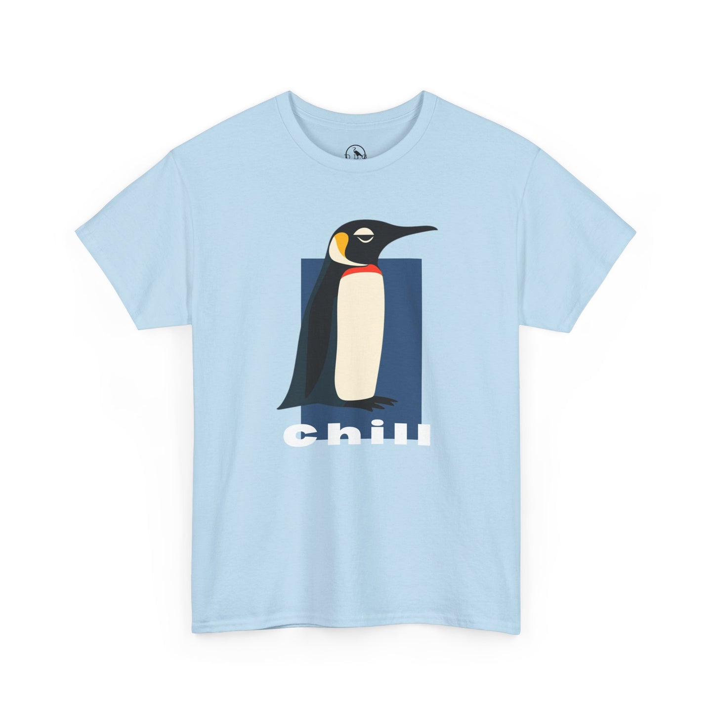 "Chill" Penguin Cotton Tee