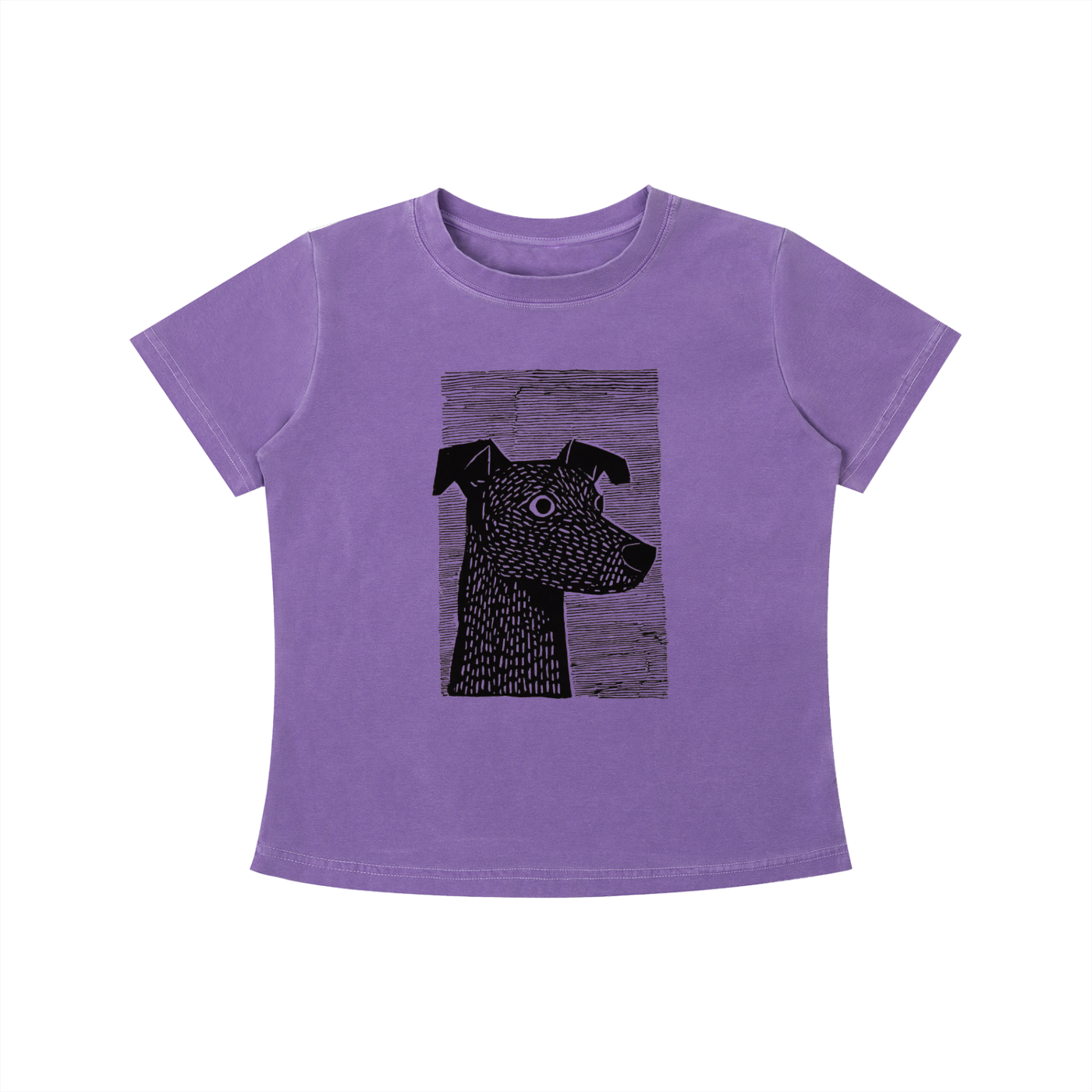 Minimalist Dog Sketch Tee