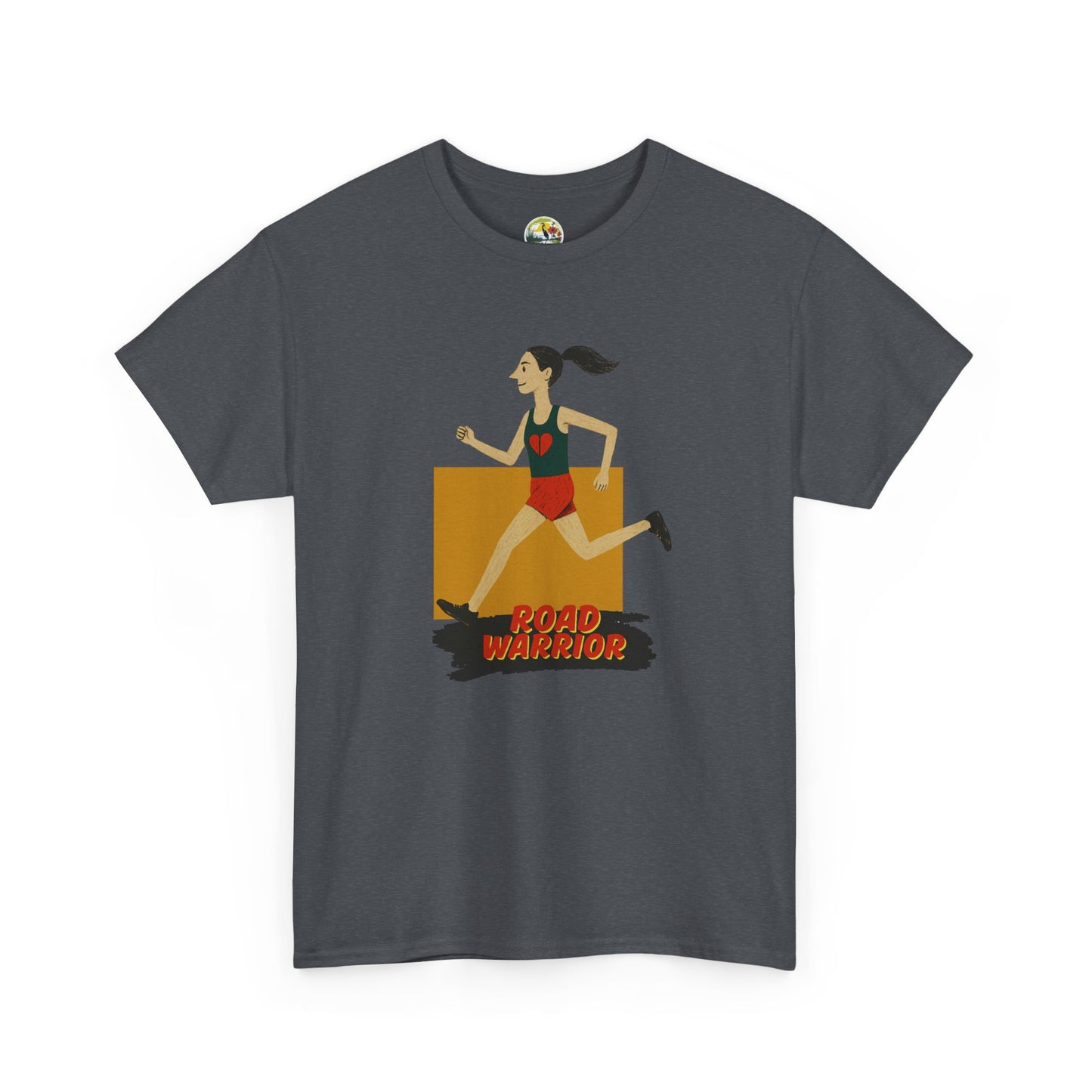 Female "Road Warrior" Unisex Heavy Cotton Tee image 13